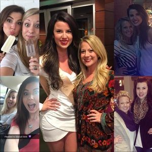 Tobi Long sleeve, off the shoulder mini dress